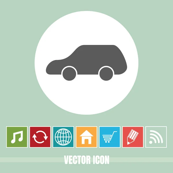 Very Useful Vector Icon Car Bonus Icons Very Useful Mobile — Stock Vector