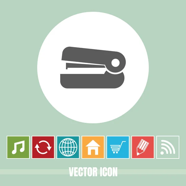 Very Useful Vector Icon Stapler Bonus Icons Very Useful Mobile — Stock Vector