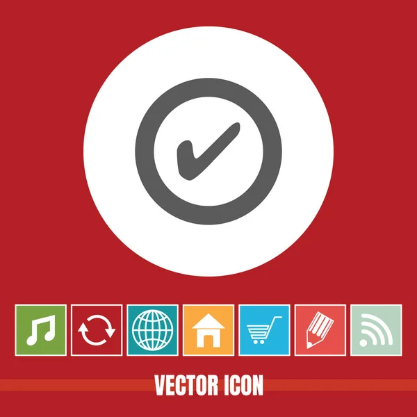 Muy Útil Vector Icono Chequeado Con Iconos Bonificación Muy Útil — Vector de stock