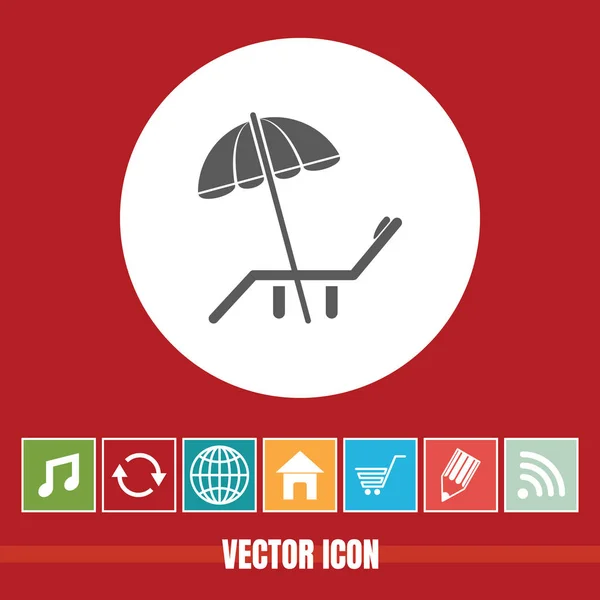 Velmi Užitečné Vektorové Ikony Lehátka Bonus Ikony Velmi Užitečné Pro — Stockový vektor