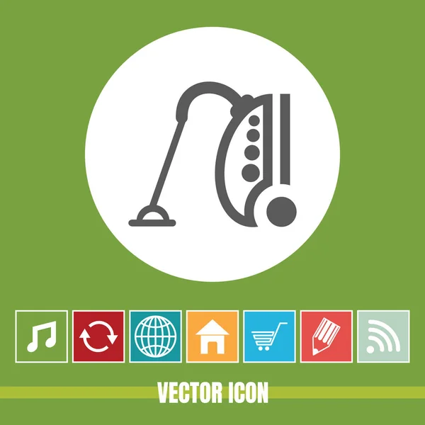 Very Useful Vector Icon Vacuum Cleaner Bonus Icons Very Useful — Stock Vector