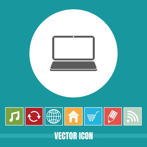 Very Useful Vector Icon Laptop Bonus Icons Very Useful Mobile — Stock Vector