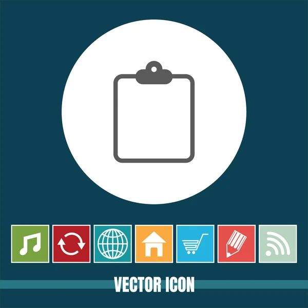 Very Useful Vector Icon Clipboard Bonus Icons Very Useful Mobile — Stock Vector