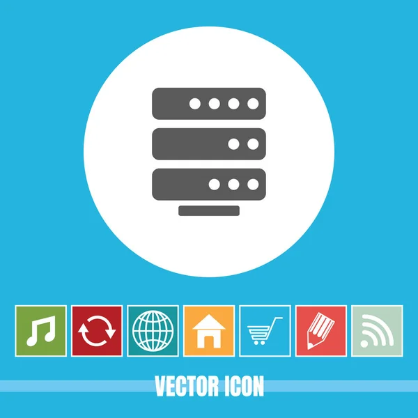 Very Useful Vector Icon Data Storage Bonus Icons Very Useful — Stock Vector
