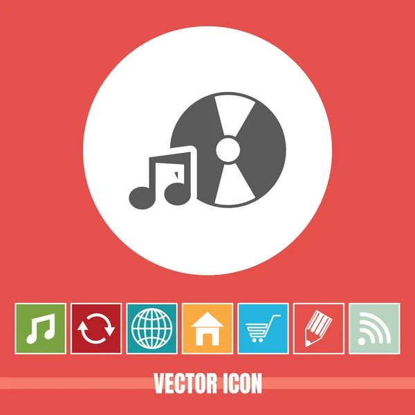 Полезная Векторная Икона Диджея Бонусными Иконами Полезен Мобильного Приложения Интернета — стоковый вектор