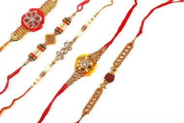 Geleneksel Hint bilezik aramalar Rakhi, kardeş Ties üzerinde kardeşler bilek Rakshabandhan bir Ocassion üzerinde