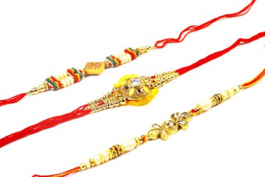 Geleneksel Hint bilezik aramalar Rakhi, kardeş Ties üzerinde kardeşler bilek Rakshabandhan bir Ocassion üzerinde