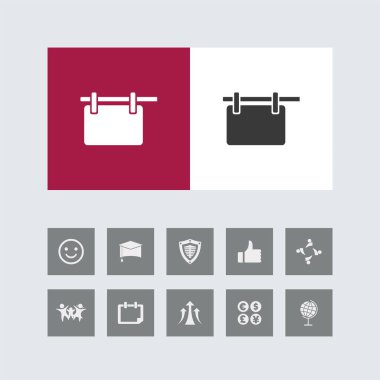 Bonus Simgeli Yaratıcı Asma Billboard Simgesi.