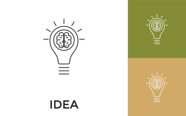 Başlıklı Düzenlenebilir Fikir İnce Satır Simgesi. Mobil Uygulama, Web Sitesi, Yazılım ve Yazdırma Ortamı için kullanışlı.