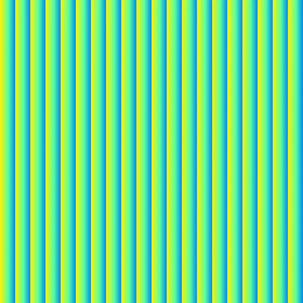 Rayé, motif sans couture. Bandes verticales de couleurs bleu, vert et jaune . — Image vectorielle