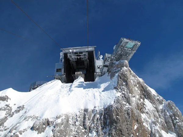 Details Zur Seilbahn Auf Den Dachsteingletscher — Stockfoto