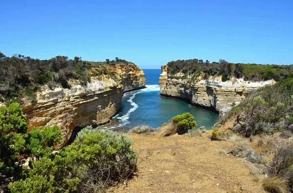 Uitzicht Zee Van Apostelen Met Uitzicht Australië Victoria — Stockfoto