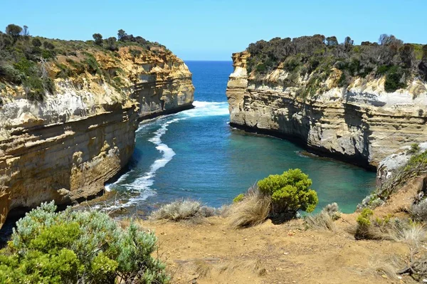 Uitzicht Zee Van Apostelen Met Uitzicht Australië Victoria — Stockfoto
