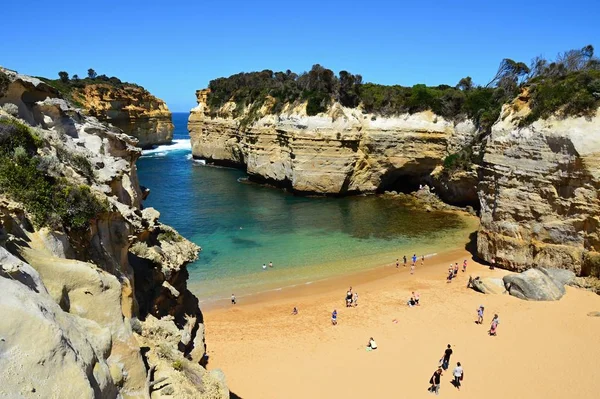 Uitzicht Zee Van Apostelen Met Uitzicht Australië Victoria — Stockfoto