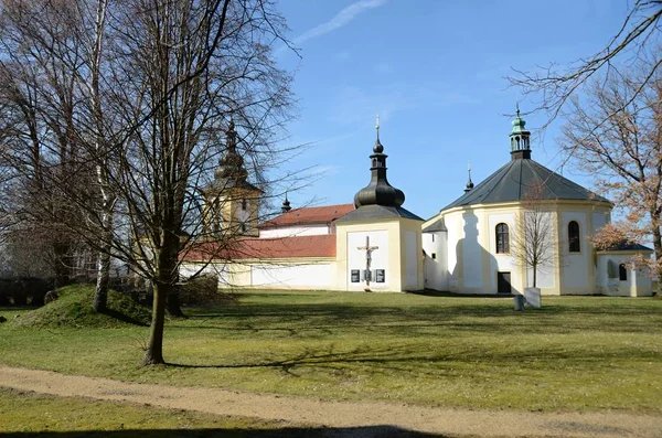 Capilla Histórica Loreta Antiguo Hroznatov — Foto de Stock