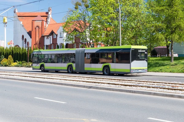Olsztyn Poland May 2018 Bus Belong Public Transport Zdiz Olsztyn — Stock Photo, Image