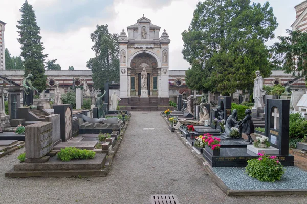 Milan Italy May 2018 Cimitero Monumentale Milano — Stock Photo, Image
