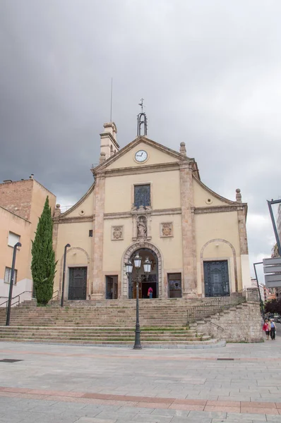 Βαρκελώνη Ισπανία Ιουνίου 2018 Εκκλησία Της Iglesia Dels Jossepets — Φωτογραφία Αρχείου