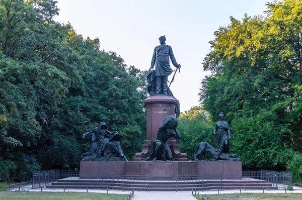 Berlin Allemagne Août 2018 Vue Frontale Mémorial Bismarck — Photo