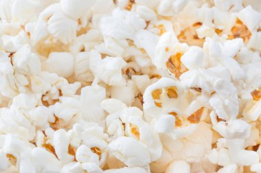 Patlamış Mısır arka plan olarak bir sürü.