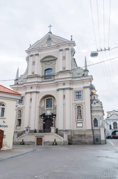 聖テレサ教会はリトアニアで初期バロック建築の一つ ビリニュス リトアニア 2018 日です — ストック写真