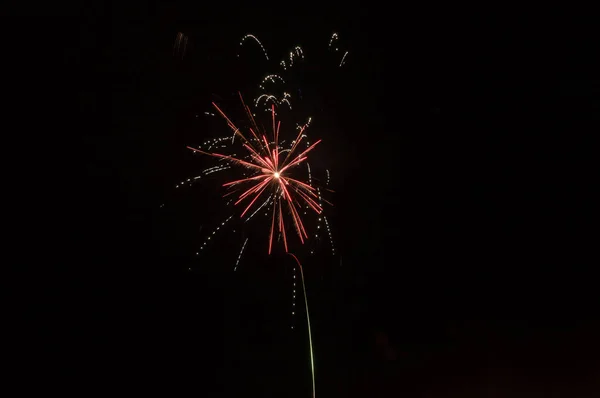 Frohes Neues Jahr 2019 Feuerwerk — Stockfoto