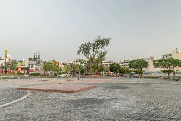 约旦亚喀巴 2019年2月8日 清晨大阿拉伯起义圈广场 — 图库照片
