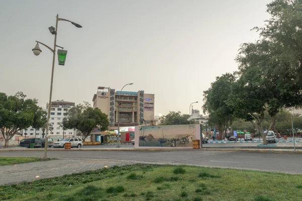 约旦亚喀巴 2019年2月8日 清晨从大阿拉伯起义圈看风景 — 图库照片