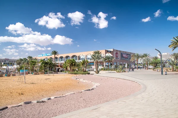 View for Eilat with Hayam shoping center. — Stock Photo, Image