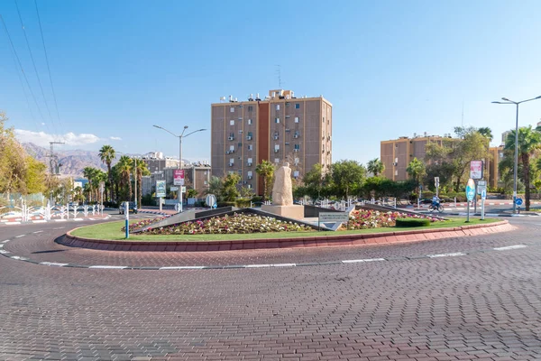 Rotunda na Praça dos Caídos . — Fotografia de Stock