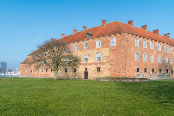 Castillo de Sonderborg en Sonderborg, Dinamarca en la isla de Als en —  Fotos de Stock