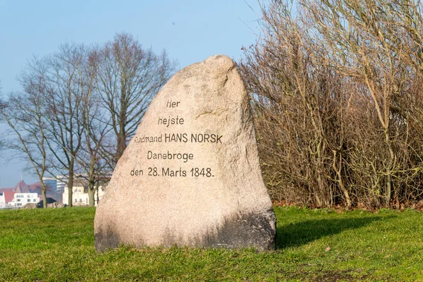 Pedra de Raadmand Hans Norsk . — Fotografia de Stock