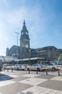 Hamburg Hauptbahnhof. Hamburg Merkez Tren İstasyonu.