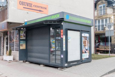 Ruch gazete standı (Kiosk).