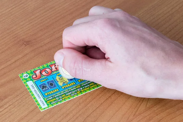 Kazıkazan loto çekiliş bileti.
