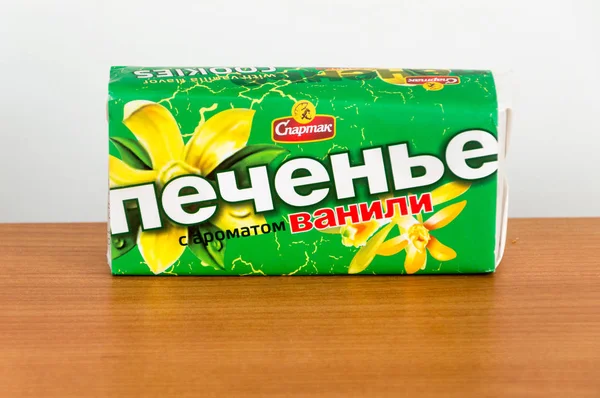 Белорусское печенье с ванильным вкусом . — стоковое фото