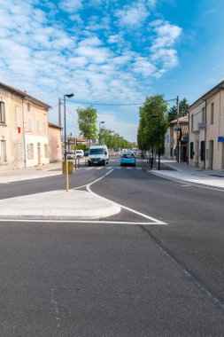Avenue Marechal de Lattre de Tassigny in Orange, Fransa.