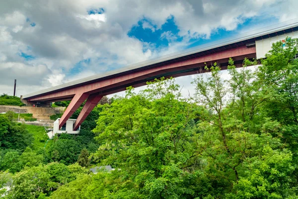 Vista del Puente de la Gran Duquesa Charlotte . — Foto de Stock