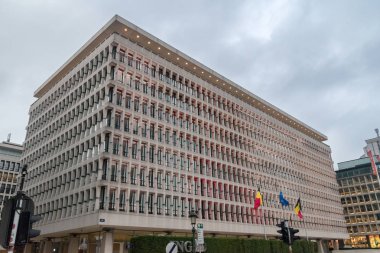 Ing banka binası - Bruxelles Marnix.