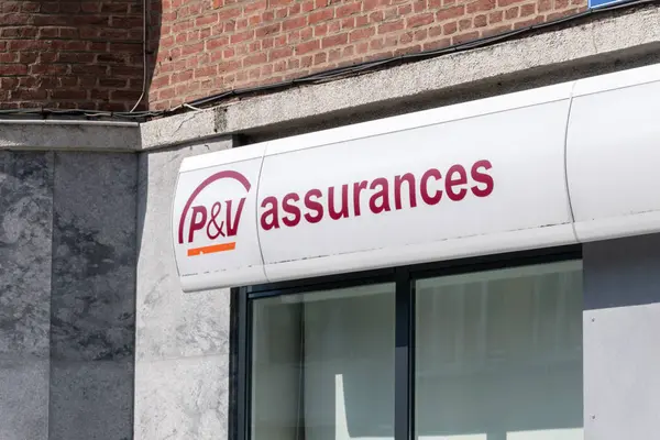 P&V güvencesinin logosu ve işareti.