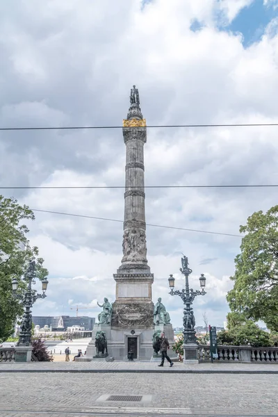 Coluna Congresso situado na Place du Congresplein . — Fotografia de Stock