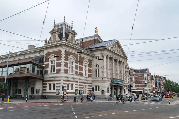 El Concertgewbouw en Amsterdam . — Foto de Stock