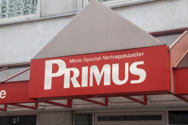 Miele Primus mağazasında primus işareti.