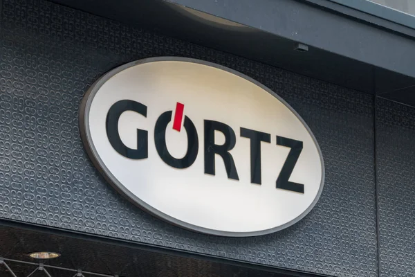 Logo des deutschen Schuhgeschäfts gortz. — Stockfoto