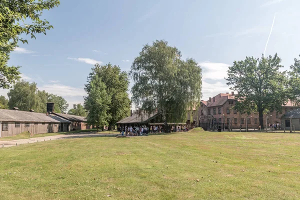 Campo de concentración de Auschwitz . —  Fotos de Stock