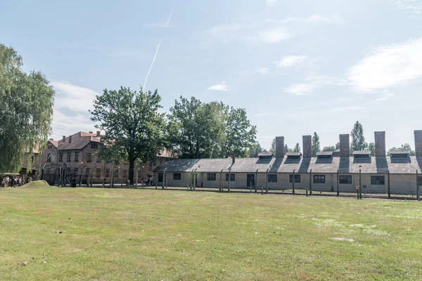 Campo de concentración de Auschwitz (Konzentrationslager Auschwitz ). —  Fotos de Stock