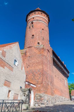 Polonya, Olsztyn 'deki Sıcak Kale Piskoposları Kulesi.