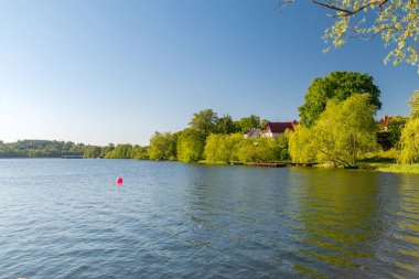 Çek Gölü 'nde sabah Mragowo' da.