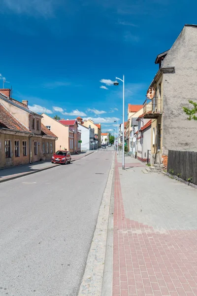 Mikolajki Polsko Června 2020 Pohled Ulici Mikolajki — Stock fotografie