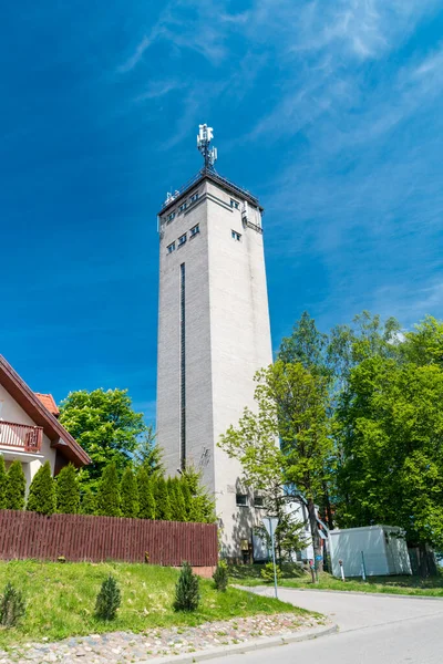 Башня Водоснабжения Миколайках Польша — стоковое фото